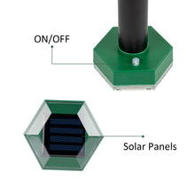 Mole Repellent Ultrasonic Rodent Driver Solar Driven Volt Chaser Solar Powered Garden Sonic Wave Mole Rat Repeller Repellent