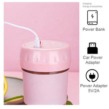 New beauty blenders and juicer blender USB portable blender cup fruit mixer- four blades in USB juicer cup