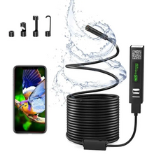 WIFI Endoscope Camera HD 1200P 10/5/3.5/2/1M Mini Waterproof Hard Wire Wireless 8mm LED Borescope Camera For Android IOS Mac