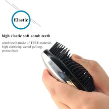 Electroplated wet or dry hair removal brush No pain No tangle Hair removal brush for adults and children