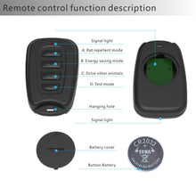 Direct Factory Remote control OEM customized Mouse/marten Repeller Fireproof Rodent Repellent