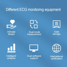 Electrocardiograph Machine LCD Display ECG Recording Device ECG Electrode Production Machine Holter ECG Monitor