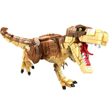 Small grain mini building block sets dinosaur Jurassic world legoing building block Tyrannosaurus rex model toy