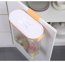 Wall hanging garbage bag rack simple household kitchen cabinet garbage bag rack garbage collection bracket