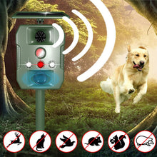 13.5-28.5khz Ultrasonic Multifunction repell snake bird mouse pig boar elephant dog solar animal bird mouse wild boar repeller