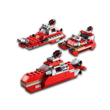 HUADA High Quality Funny Building Bricks Set Sumptuous Warship Model Toys for Boys Entertainment