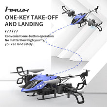 Remote control airplane X69 helicopter, fall resistant boy toy, elementary school student, aircraft, charging aerial photography, four axis UAV