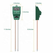 3 in 1 Soil Tester Soil Moisture/Light/pH Meter Gardening Farm Lawn Test Kit Tool