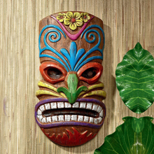 2 Piece Gods of the Hawaiian Isle Tiki Wall Decor Set(Made in USA)