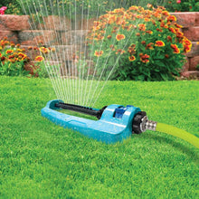 4,400 Sq Ft Coverage Indestructible Jumbo Metal Base Adjustable Turbo Oscillating Sprinkler