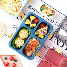Plastic lunchbox canteen student microwave heating adult office lunch Boxes