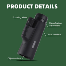 High Definition Monocular Telescope 10X42 Waterproof Mini Portable Zoom 10X Scope For Watch Hunting