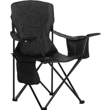 metal folding chairs outdoor camping foldable beach chairs with armrest