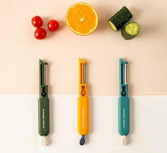 FF432 Fruits Vegetables Cleaning Brush Multifunction Carrot Potatoes Apple Peelers Kitchen Vegetable Peeler