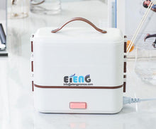 New Design 3 Layers Lunchbox Custom Easy Carry Multi-functional Cooked Heated electric lunch box food warmer