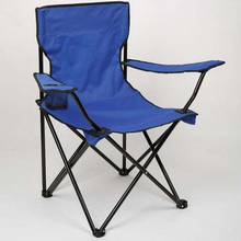 metal folding chairs outdoor camping foldable beach chairs with armrest