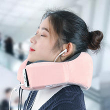 Factory Stock Memory Cotton U-shaped Pillow Neck Protection Magnetic Cloth Cervical Pillow Memory