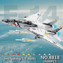 Plane Series 1600pcs Including 10 dolls Model Building Blocks MOC Bricks Kids Battle Toys Xmas for Children Gifts