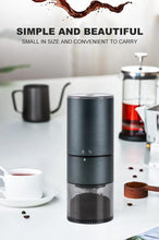 Electric coffee bean grinder household small coffee bean machine USB charging manual portable automatic coffee machine grinder