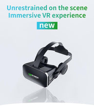 VR park J50 Update J50 120 FOV 3D Glasses Virtual Reality Glasses Headset Stereo for 4.7-6.2' Mobile Phone