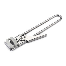 Stainless Steel Silvery Multi-function Non-slip Corkscrew Polished Can Jar Bottle Opener