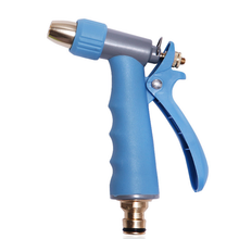 Garden Irrigation System High Quality Soft Grip Hose Water Nozzles High Pressure Garden Plastic 2 Pattern Hose Spray Gun Set