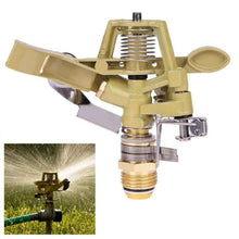 Hot sale 1/2 in Zinc Alloy Sprinkler 360 Degree Automatically Rotation Irrigation Sprinkler for Garden Irrigation System Pntek