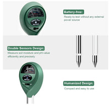 Garden Tool 3 in 1 PH Monitor Temperature Sunlight Tester Soil Meter Ph Measuring Instruments For Plant Flower