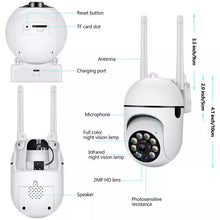 Wifi home monitor intelligent network panoramic camera remote high-definition night vision indoor home monitoring