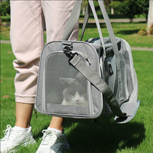 Customized size and logo soft sided pet carrier Portable durable pet bag