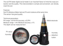 Wireless Digital Ph Meter Measure Soil Ph / Temperature / Moisture