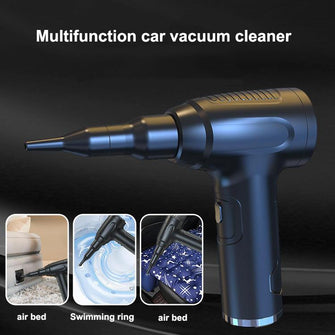 New arrival 2 in 1 multifunction rechargeable car air blower duster vacuum cleaner