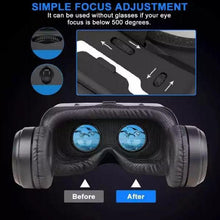 3D VR Headsets VR Glasses compatible with 3D movie suitable for all Smartphones Anti blue Mirrors