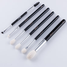 BEILI Professional Makeup Brushes 6Pcs Black Natural Goat Hair Make Up Brush Eyeshadow Blending Eyebrow &#1082;&#1080;&#1089;&#1090;&#1080; &#1076;&#1083;&#1103; &#1084;&#1072;&#1082;&#1080;&#1103;&#1078;&#1072;