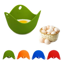 (CZ) 4 Pcs/Set Silicone Egg Boiler Egg Boiler Pot Steamed Egg