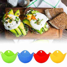 (CZ) 4 Pcs/Set Silicone Egg Boiler Egg Boiler Pot Steamed Egg