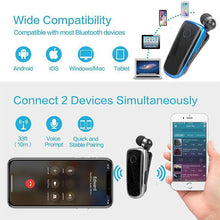 Collar-clip Bluetooth Headset