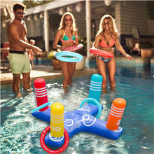 Inflatable Toss Ring Inflatable Splint Pool Game Toy for Kids Outdoor Pool Beach Fun Summer Water Toy