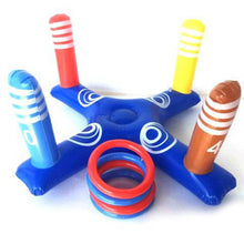 Inflatable Toss Ring Inflatable Splint Pool Game Toy for Kids Outdoor Pool Beach Fun Summer Water Toy