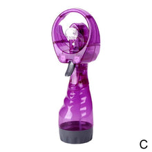 Mini Water Spray Fan Handheld Portable Cooling Humidifier Misting Air Conditioner Desktop Cooling H4P6