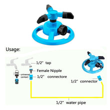 Automatic Lawn Sprinkler Garden Water Sprinklers 360 Degree Rotation To Make Sprayers zraszacz ogrodowy *65