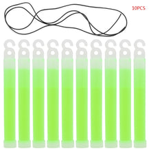 ndustrial Grade Glow Sticks, Ultra-Glossy First Aid Sticks 12 Hour Long Life, 10-Piece Safety Sticks