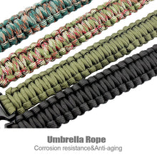 Parachute Bracelet 550 Emergency Survival Bracelet Compass Multifunctional Scraper Camping Hiking Parachu