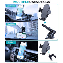 Phone Holder for Car Truck Drivers Universal Upgraded Handsfree Support Dash Breeze Vent Air Mobile Phone Mount Stand