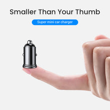 metal 4.8a fast charger mini usb car charger for mobile phone tablet gps car dual usb charger car phone charger adapter car