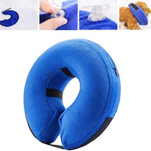 Inflatable dog and cat collar, pet medical protection, veterinary approved cone, wound healing and health