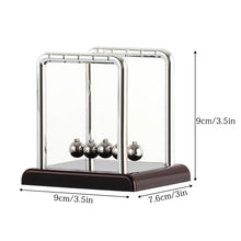 Physics science pendulum accessory table anti-stress game Newtons cradle steel balance ball table decoration metal pendulum ball