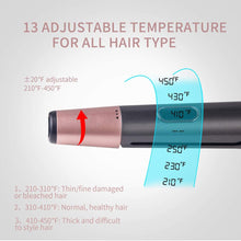 Free shipping Professional Electric Curling Iron Hair Curler 2 in 1 Hair Straightener Flat Irons Ceramic Styling Tools