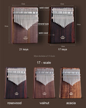 Hluru Kalimba 17 Key Instrument Professional Thumb Piano