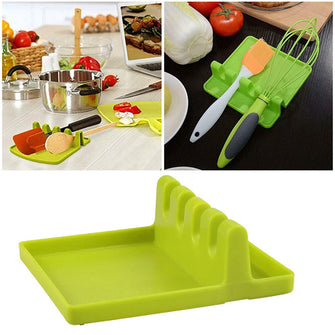 Kitchen tool cutlery storage rack spoon spatula cutlery drain rack, drain pad tool bracket can accommodate any size tableware